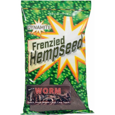 Dynamite Baits Frenzied Hempseed Groundbait Worm 900 g
