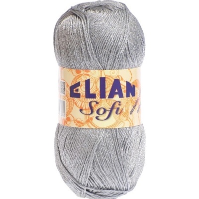 VSV Pletací příze Elian Sofi 255 - šedá