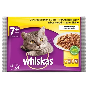 Whiskas Senior Chicken 4х85 гр