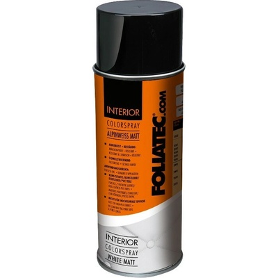 Foliatec farba na interiér v spreji, biela matná, 400ml