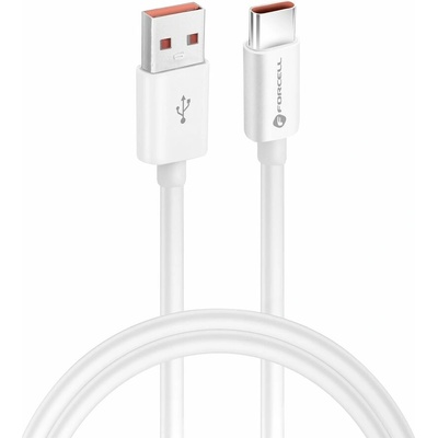 Forcell C336 USB > USB-C, QC4.0, 3A/20V, 60W, 1m, bílý