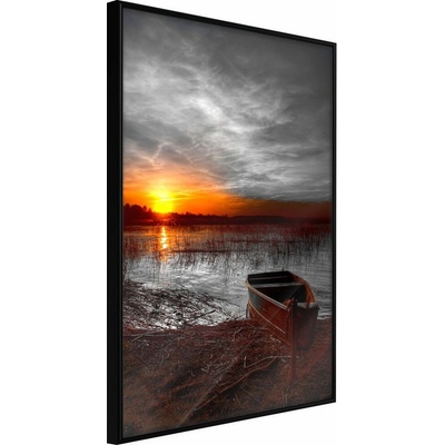 Plagát romantický západ slnka - Rising Sun