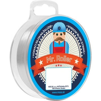 Delphin Mr.ROLLER na žalúzie transparent 1000 m 0,80 mm 69,3 lb