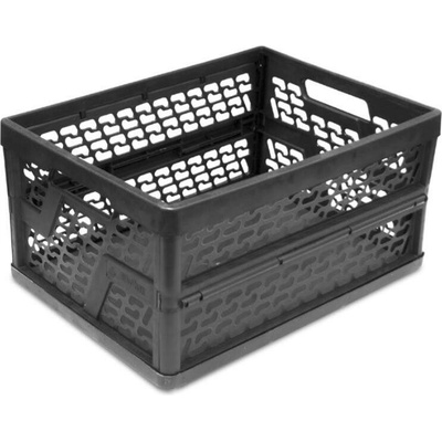 Přepravka skládací 32l, 48x25x33cm, černá