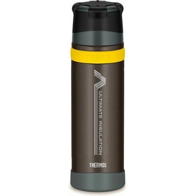 Thermos termoska s hrnkem do extrémních podmínek 750 ml Hnědá