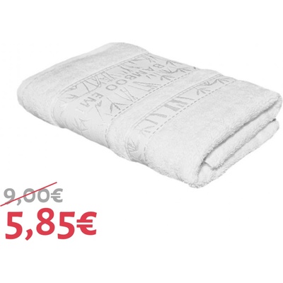 EMI Uterák bamboo biely 50x100 cm