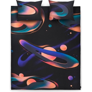 Foonka Спално бельо Soft Void двойно с 2 калъфки за възглавници 70 x 80 cm 200 x 200 см (200x200/70x80-SV)