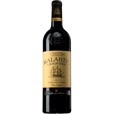 Château Malartic-Lagravière Cuvée suché červené 2021 14% 0,75 l (čistá fľaša)