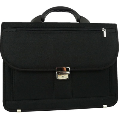 REAbags aktovka 7618-T černá/nikl 19l