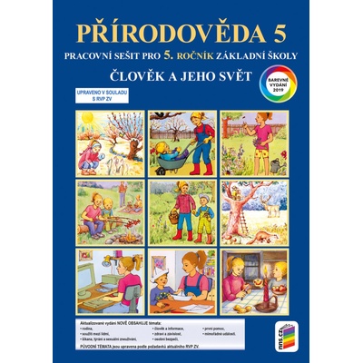 Člověk a jeho svět - Přírodověda 5 barevný pracovní sešit