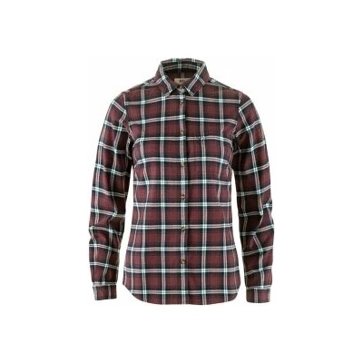 Fjällräven Övik Flannel Shirt Women Červená