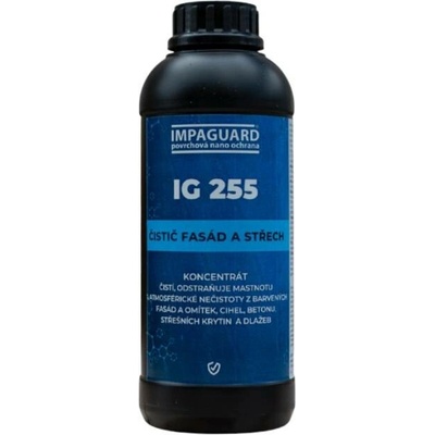 Impaguard IG 255 - Silný a rychlý čistič fasád, střech a dlažeb - koncentrát 1 l
