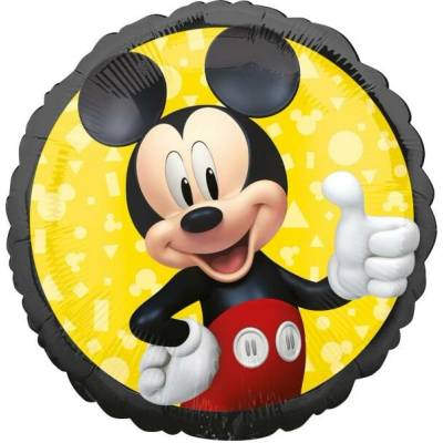Fóliový balónek kruh Mickey Mouse 43 cm