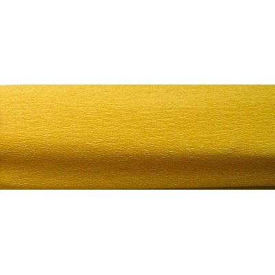 Krepový papier 50x200 cm VICTORIA žlto zlatá