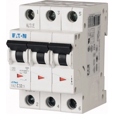Eaton 3p B 25A 15kA FAZ