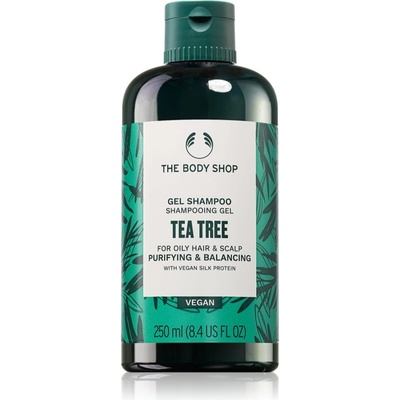 The Body Shop Tea Tree Shampoo почистващ шампоан за мазна коса 250ml