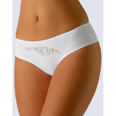 Gina nohavičky francúzske 14098 MxB Biela