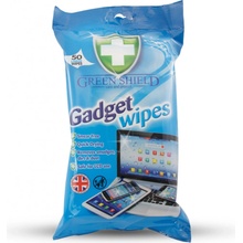 Green Shield Gadget Wipes na obrazovky, laptopy, telefony vlhčené ubrousky 50 ks