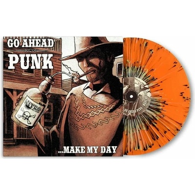Various - Go Ahead Punk...Make My Day (Limited Coloured Splatter Vinyl, Re-Issue, RSD 2022) - Vinyl LP