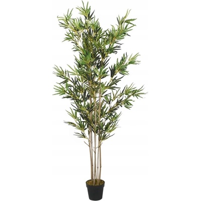 UMĚLÝ BAMBUS 1380 LISTŮ 200CM ZELENÝ