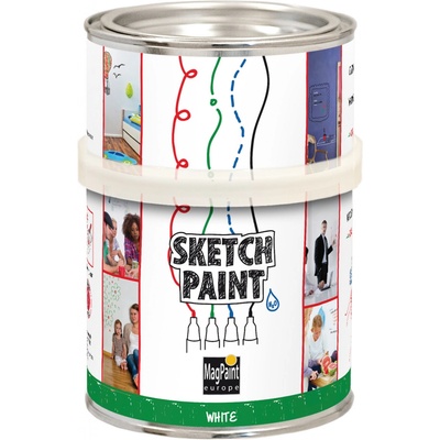 MagPaint Sketchpaint popisovateľný lak transparentný 1L Transparentná lesklá