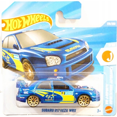 ΩAuto Hot Wheels Modré Subaru 1:64
