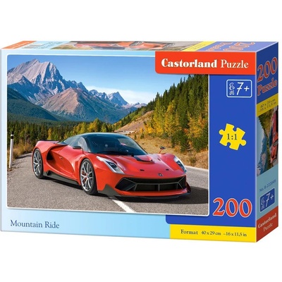 Castorland - Puzzle Mountain Ride III - 200 piese