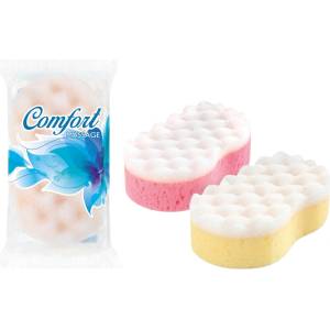  Comfort масажна гъба за баня, 1 брой, Овал дъга