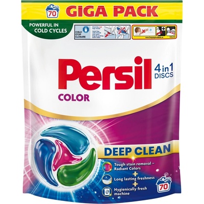 Persil Color 4v1 Deep Clean prací kapsle 70 PD – Sleviste.cz