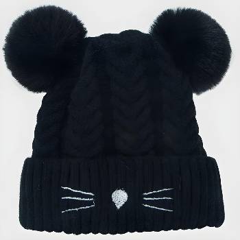 HARAHU Детска шапка cu-12372 - черна kp12372 (cu-12372)
