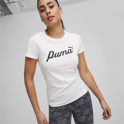Puma ESS+ Script Tee W 67931502 puma white