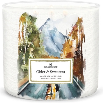 Goose Creek Candle Cider & Sweaters 411 g