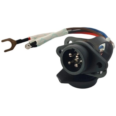 HUSARWINCH Zásuvka tři-kolík pro navijáky BST S 14000-26000 Husar Winch