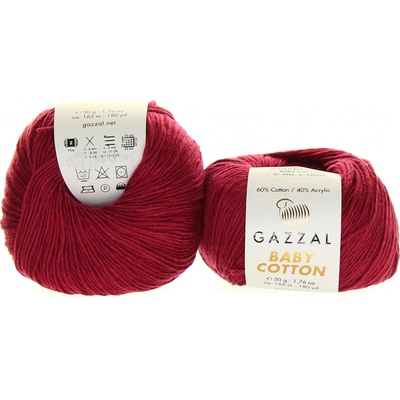 Gazzal Baby Cotton 3442 vínová