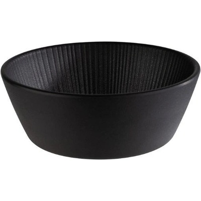 APS Melaminová miska Nero černá 15,5 cm