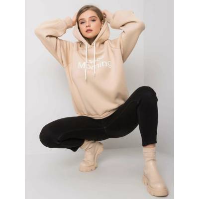 Ex Moda Sweatshirt-EM-BL-651/D.29X-beige