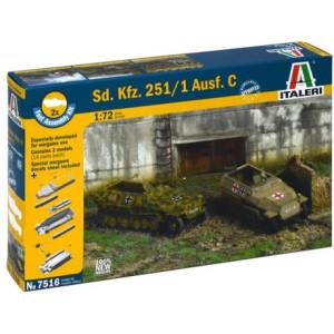 Italeri Fast Assembly military 7516 - Sd. Kfz. 251/1 Ausf. C (1: 72)