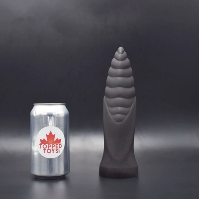 Topped Toys Cetos 70 Obsidian prémiové silikonové dildo 22 x 5,6 cm