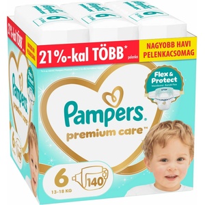 Pampers Premium Care Месечна Опаковка Пелени 13-18кг Junior 6 (140 бр) (80883547)