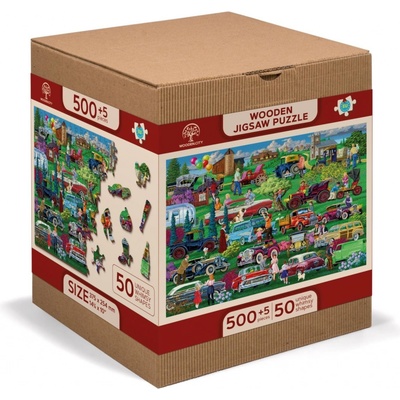 WOODEN CITY Dřevěné Veteráni 2v1 EKO 505 dielov