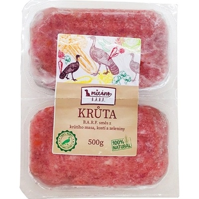 Mixáno Krůtí s jemnou zeleninou 2 x 0,25 kg – Zboží Mobilmania