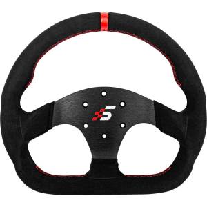 Simagic D-Shaped Steering wheel without HUB, 325mm, Suede. S404 (P-325D(SUEDE))