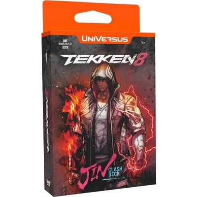 UVS Games UniVersus CCG: Tekken 8 Jin Clash Deck (UVSSTK05D-1)