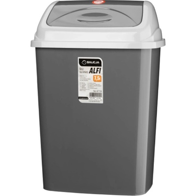 Galicja Odpadkový kôš ALFI 7,5 l sivý