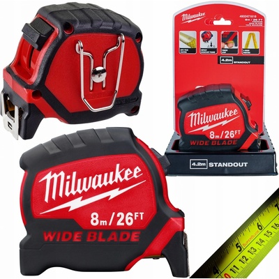 Milwaukee Metr svinovací 8 m – Hledejceny.cz