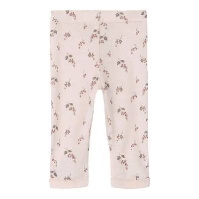 Клин Name it Noel Nia Wool Slim Lil´Atelier leggings - Beige (Morganite / Berry)
