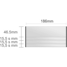 Triline Ac212/BL Alliance Classic nástenná tabuľa 186 x 93 mm