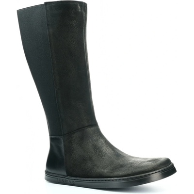 Peerko barefoot kozačky Regina Noir černé