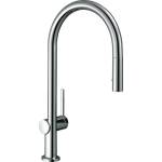 Hansgrohe Кухненски смесител Hansgrohe Talis M54 210 с издърпващ се душ с 2 струи (72842000)