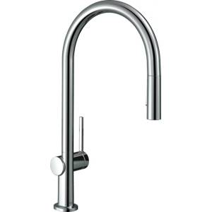 Hansgrohe Кухненски смесител Hansgrohe Talis M54 210 с издърпващ се душ с 2 струи (72842000)